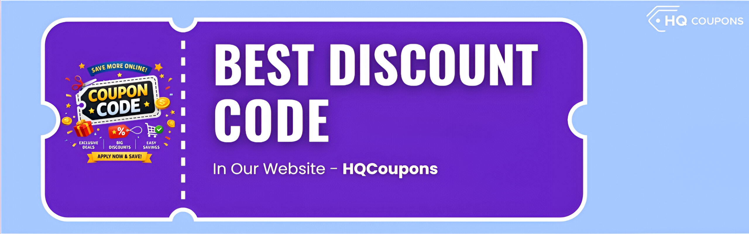 Best Discount Code Banners